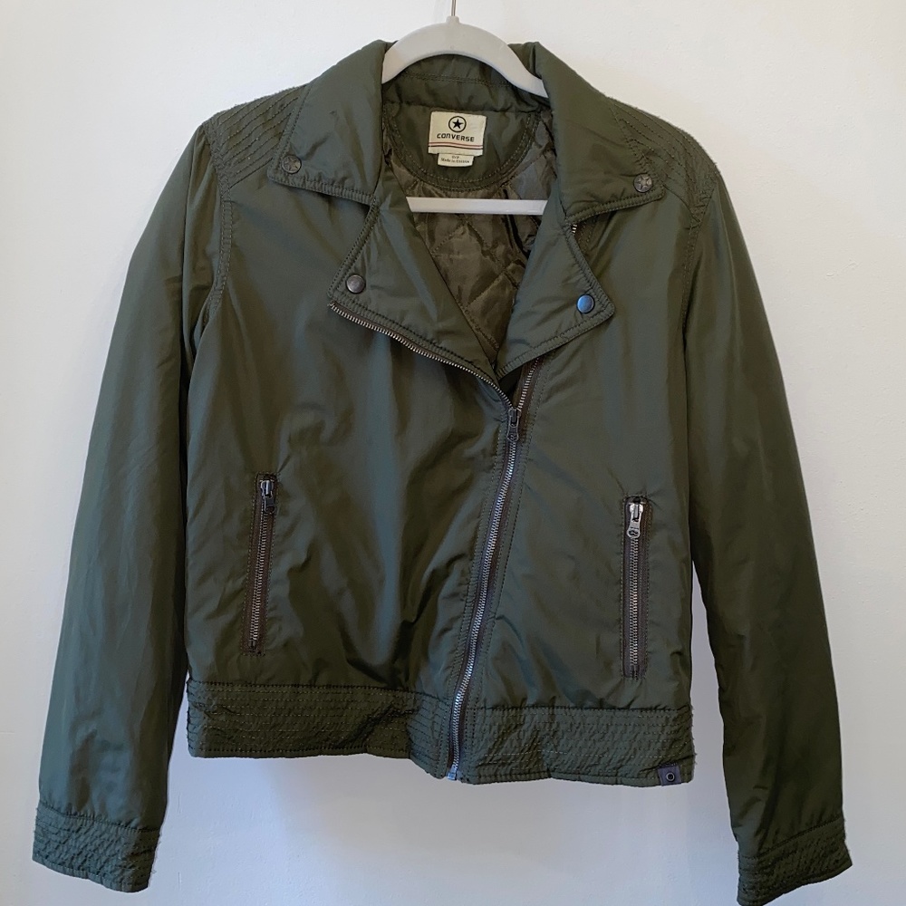Army Green Converse Jacket/Coat
